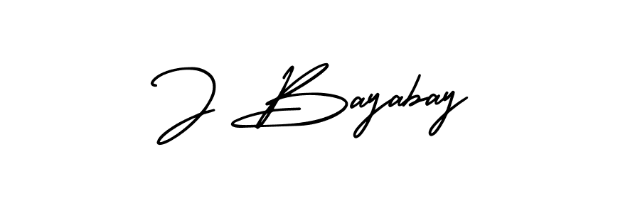 J Bayabay stylish signature style. Best Handwritten Sign (AmerikaSignatureDemo-Regular) for my name. Handwritten Signature Collection Ideas for my name J Bayabay. J Bayabay signature style 3 images and pictures png