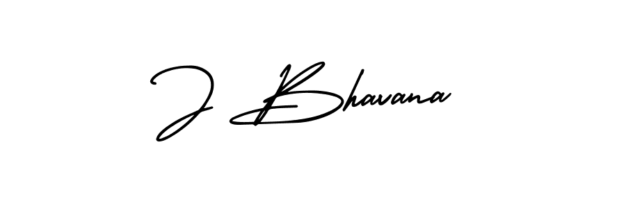 Make a beautiful signature design for name J Bhavana. Use this online signature maker to create a handwritten signature for free. J Bhavana signature style 3 images and pictures png