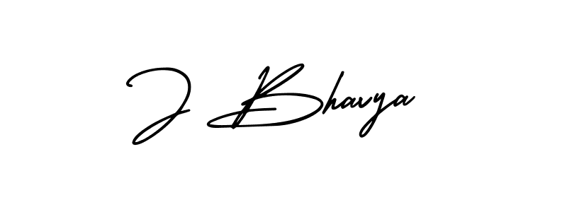 It looks lik you need a new signature style for name J Bhavya. Design unique handwritten (AmerikaSignatureDemo-Regular) signature with our free signature maker in just a few clicks. J Bhavya signature style 3 images and pictures png