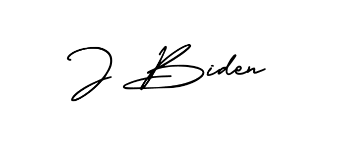 Use a signature maker to create a handwritten signature online. With this signature software, you can design (AmerikaSignatureDemo-Regular) your own signature for name J Biden. J Biden signature style 3 images and pictures png