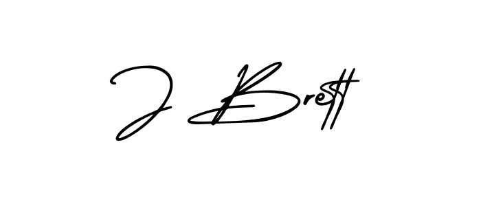 AmerikaSignatureDemo-Regular is a professional signature style that is perfect for those who want to add a touch of class to their signature. It is also a great choice for those who want to make their signature more unique. Get J Brett name to fancy signature for free. J Brett signature style 3 images and pictures png