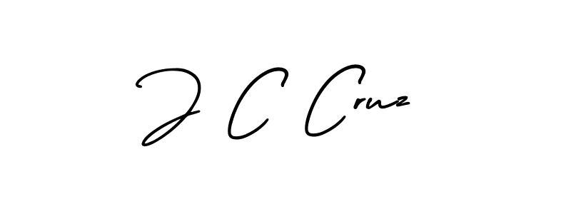 Use a signature maker to create a handwritten signature online. With this signature software, you can design (AmerikaSignatureDemo-Regular) your own signature for name J C Cruz. J C Cruz signature style 3 images and pictures png