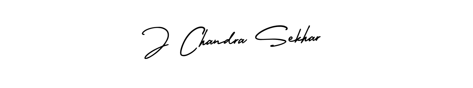 The best way (AmerikaSignatureDemo-Regular) to make a short signature is to pick only two or three words in your name. The name J Chandra Sekhar include a total of six letters. For converting this name. J Chandra Sekhar signature style 3 images and pictures png