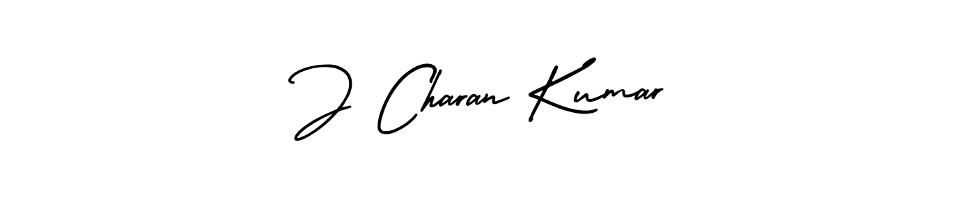 if you are searching for the best signature style for your name J Charan Kumar. so please give up your signature search. here we have designed multiple signature styles  using AmerikaSignatureDemo-Regular. J Charan Kumar signature style 3 images and pictures png