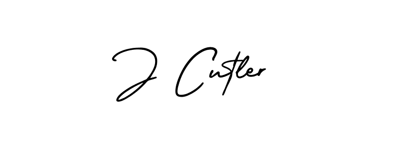 The best way (AmerikaSignatureDemo-Regular) to make a short signature is to pick only two or three words in your name. The name J Cutler include a total of six letters. For converting this name. J Cutler signature style 3 images and pictures png