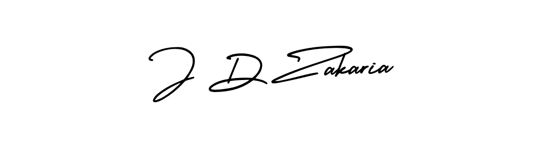 Make a beautiful signature design for name J D Zakaria. Use this online signature maker to create a handwritten signature for free. J D Zakaria signature style 3 images and pictures png