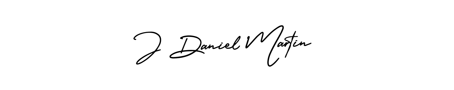 Create a beautiful signature design for name J Daniel Martin. With this signature (AmerikaSignatureDemo-Regular) fonts, you can make a handwritten signature for free. J Daniel Martin signature style 3 images and pictures png