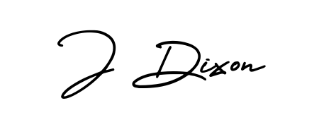 The best way (AmerikaSignatureDemo-Regular) to make a short signature is to pick only two or three words in your name. For converting this name J Dixon. J Dixon signature style 3 images and pictures png