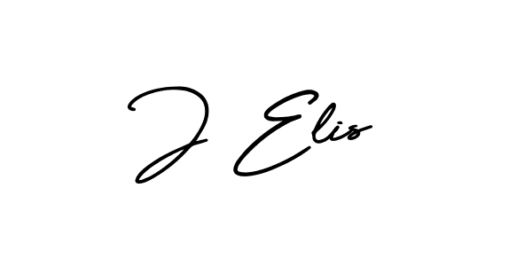 AmerikaSignatureDemo-Regular is a professional signature style that is perfect for those who want to add a touch of class to their signature. It is also a great choice for those who want to make their signature more unique. Get J Elis name to fancy signature for free. J Elis signature style 3 images and pictures png