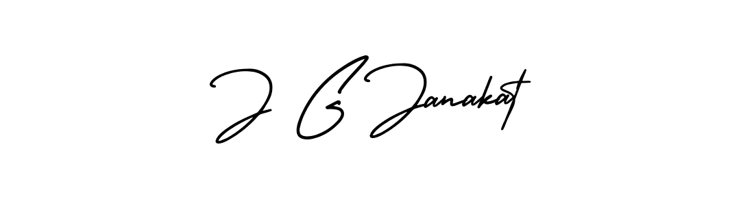 Make a beautiful signature design for name J G Janakat. Use this online signature maker to create a handwritten signature for free. J G Janakat signature style 3 images and pictures png