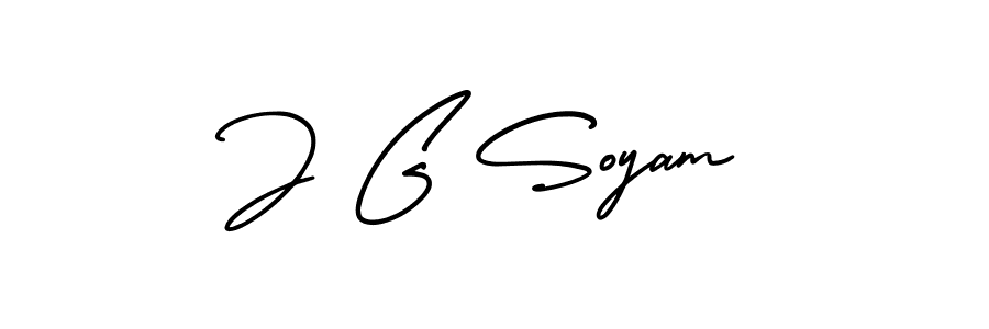 Make a beautiful signature design for name J G Soyam. Use this online signature maker to create a handwritten signature for free. J G Soyam signature style 3 images and pictures png