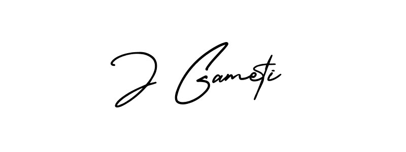 Also You can easily find your signature by using the search form. We will create J Gameti name handwritten signature images for you free of cost using AmerikaSignatureDemo-Regular sign style. J Gameti signature style 3 images and pictures png