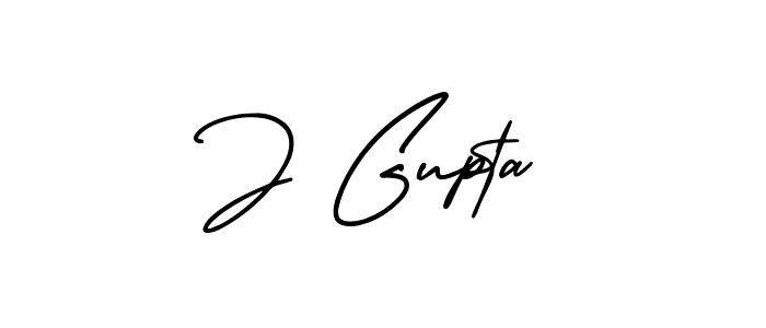 AmerikaSignatureDemo-Regular is a professional signature style that is perfect for those who want to add a touch of class to their signature. It is also a great choice for those who want to make their signature more unique. Get J Gupta name to fancy signature for free. J Gupta signature style 3 images and pictures png