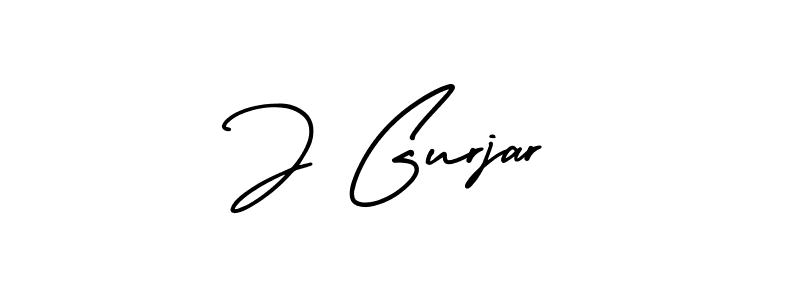 if you are searching for the best signature style for your name J Gurjar. so please give up your signature search. here we have designed multiple signature styles  using AmerikaSignatureDemo-Regular. J Gurjar signature style 3 images and pictures png