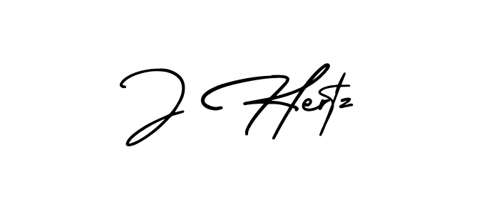 It looks lik you need a new signature style for name J Hertz. Design unique handwritten (AmerikaSignatureDemo-Regular) signature with our free signature maker in just a few clicks. J Hertz signature style 3 images and pictures png