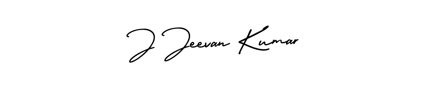 Make a beautiful signature design for name J Jeevan Kumar. Use this online signature maker to create a handwritten signature for free. J Jeevan Kumar signature style 3 images and pictures png