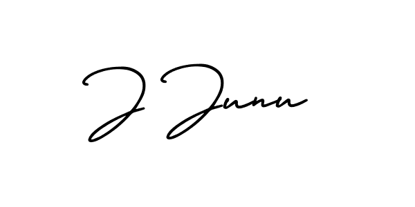 Similarly AmerikaSignatureDemo-Regular is the best handwritten signature design. Signature creator online .You can use it as an online autograph creator for name J Junu. J Junu signature style 3 images and pictures png