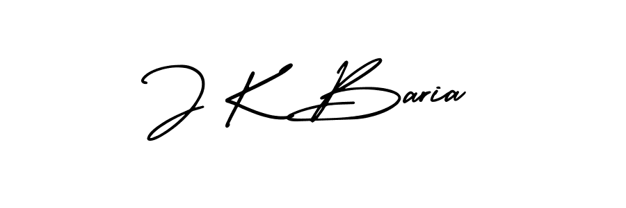 Also You can easily find your signature by using the search form. We will create J K Baria name handwritten signature images for you free of cost using AmerikaSignatureDemo-Regular sign style. J K Baria signature style 3 images and pictures png