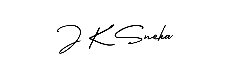 It looks lik you need a new signature style for name J K Sneha. Design unique handwritten (AmerikaSignatureDemo-Regular) signature with our free signature maker in just a few clicks. J K Sneha signature style 3 images and pictures png