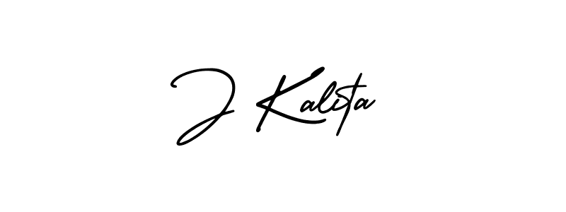 How to make J Kalita signature? AmerikaSignatureDemo-Regular is a professional autograph style. Create handwritten signature for J Kalita name. J Kalita signature style 3 images and pictures png