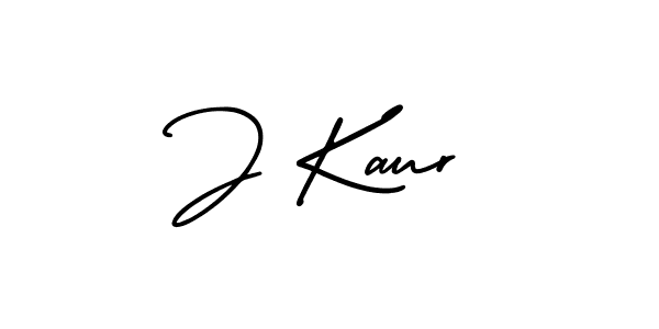 Use a signature maker to create a handwritten signature online. With this signature software, you can design (AmerikaSignatureDemo-Regular) your own signature for name J Kaur. J Kaur signature style 3 images and pictures png