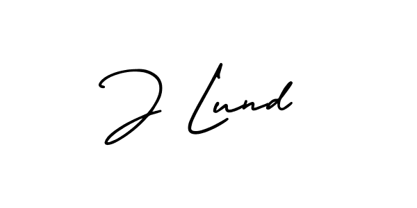 Check out images of Autograph of J Lund name. Actor J Lund Signature Style. AmerikaSignatureDemo-Regular is a professional sign style online. J Lund signature style 3 images and pictures png