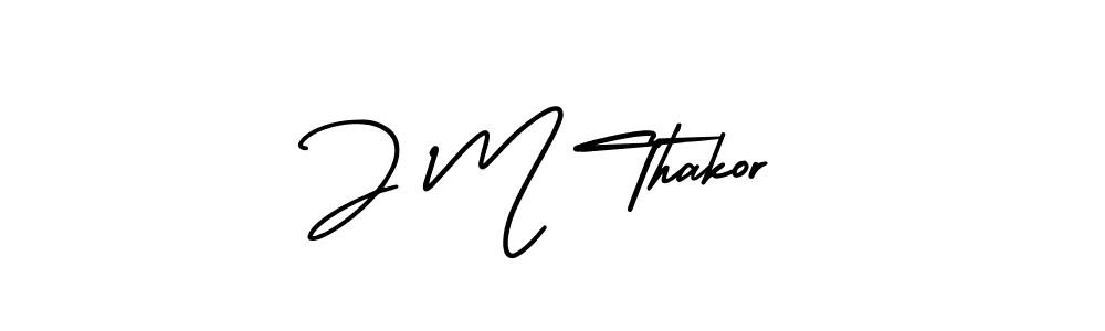 Once you've used our free online signature maker to create your best signature AmerikaSignatureDemo-Regular style, it's time to enjoy all of the benefits that J M Thakor name signing documents. J M Thakor signature style 3 images and pictures png