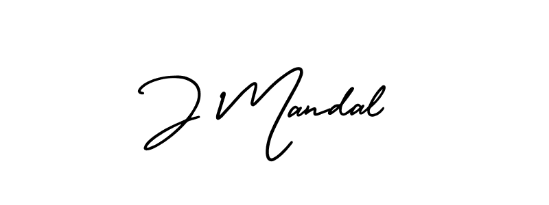 Make a beautiful signature design for name J Mandal. Use this online signature maker to create a handwritten signature for free. J Mandal signature style 3 images and pictures png