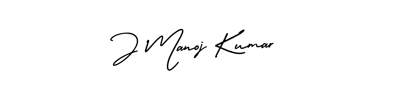 if you are searching for the best signature style for your name J Manoj Kumar. so please give up your signature search. here we have designed multiple signature styles  using AmerikaSignatureDemo-Regular. J Manoj Kumar signature style 3 images and pictures png