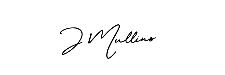 It looks lik you need a new signature style for name J Mullins. Design unique handwritten (AmerikaSignatureDemo-Regular) signature with our free signature maker in just a few clicks. J Mullins signature style 3 images and pictures png