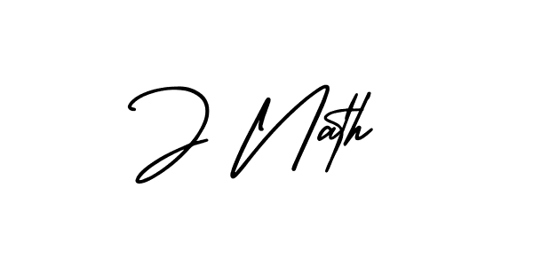 Make a beautiful signature design for name J Nath. Use this online signature maker to create a handwritten signature for free. J Nath signature style 3 images and pictures png