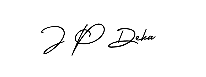 Check out images of Autograph of J P Deka name. Actor J P Deka Signature Style. AmerikaSignatureDemo-Regular is a professional sign style online. J P Deka signature style 3 images and pictures png