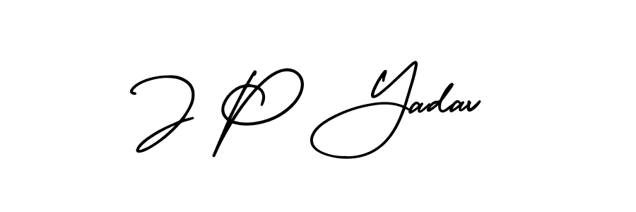 Also we have J P Yadav name is the best signature style. Create professional handwritten signature collection using AmerikaSignatureDemo-Regular autograph style. J P Yadav signature style 3 images and pictures png