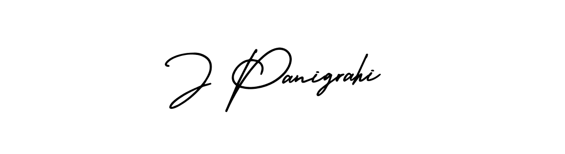 This is the best signature style for the J Panigrahi name. Also you like these signature font (AmerikaSignatureDemo-Regular). Mix name signature. J Panigrahi signature style 3 images and pictures png