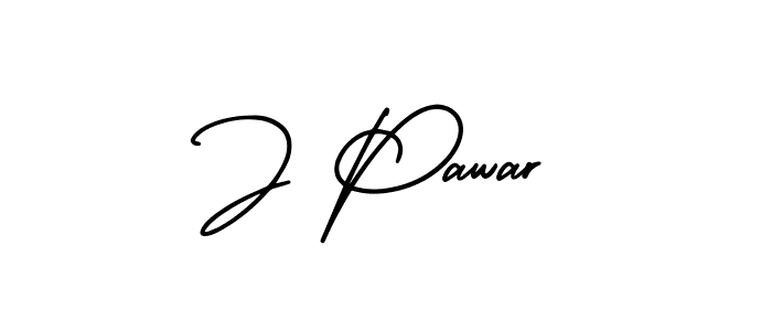 Also we have J Pawar name is the best signature style. Create professional handwritten signature collection using AmerikaSignatureDemo-Regular autograph style. J Pawar signature style 3 images and pictures png