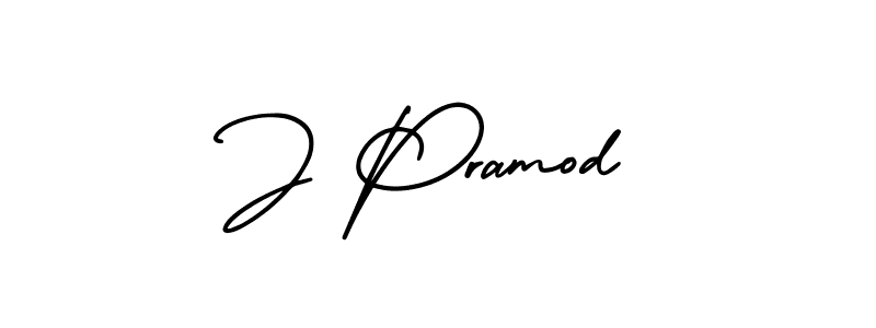 Check out images of Autograph of J Pramod name. Actor J Pramod Signature Style. AmerikaSignatureDemo-Regular is a professional sign style online. J Pramod signature style 3 images and pictures png