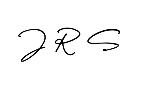 Create a beautiful signature design for name J R S. With this signature (AmerikaSignatureDemo-Regular) fonts, you can make a handwritten signature for free. J R S signature style 3 images and pictures png