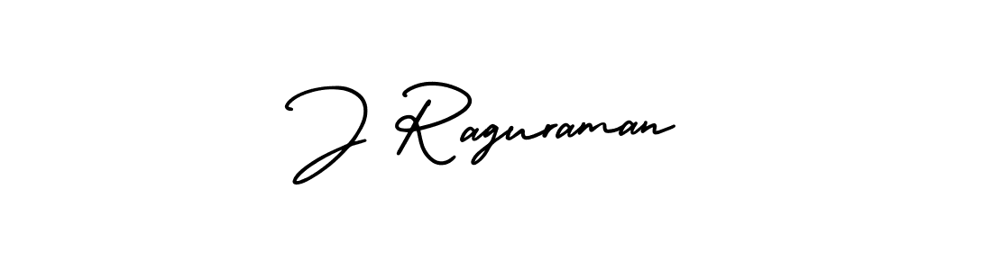 The best way (AmerikaSignatureDemo-Regular) to make a short signature is to pick only two or three words in your name. The name J Raguraman include a total of six letters. For converting this name. J Raguraman signature style 3 images and pictures png