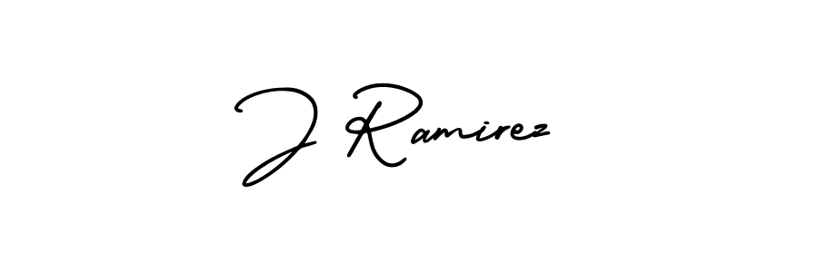 It looks lik you need a new signature style for name J Ramirez. Design unique handwritten (AmerikaSignatureDemo-Regular) signature with our free signature maker in just a few clicks. J Ramirez signature style 3 images and pictures png