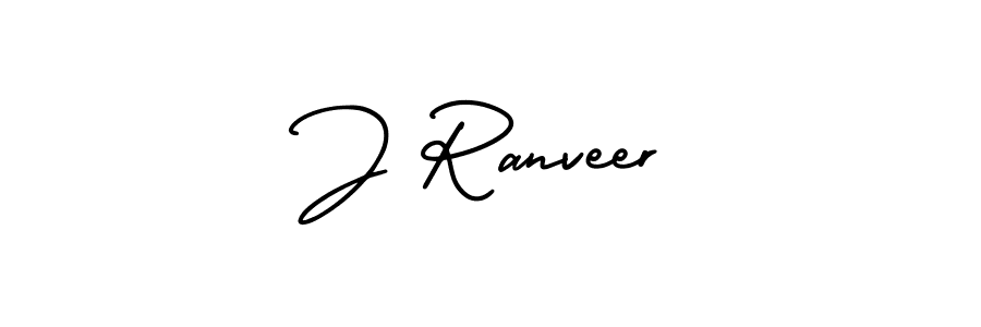 How to make J Ranveer signature? AmerikaSignatureDemo-Regular is a professional autograph style. Create handwritten signature for J Ranveer name. J Ranveer signature style 3 images and pictures png
