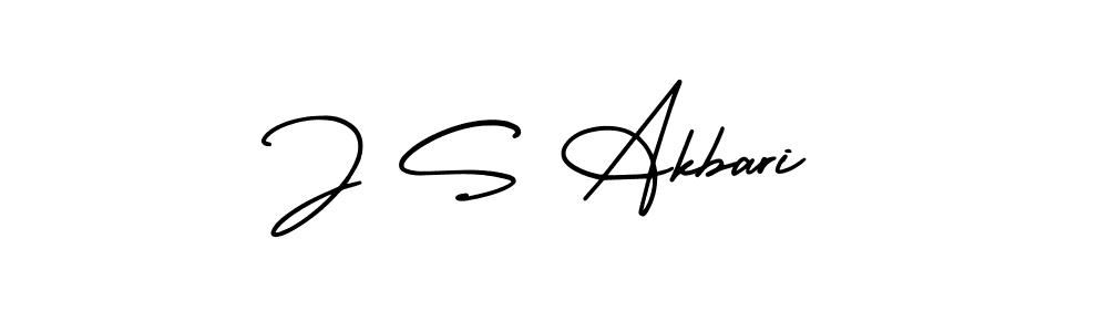 Also You can easily find your signature by using the search form. We will create J S Akbari name handwritten signature images for you free of cost using AmerikaSignatureDemo-Regular sign style. J S Akbari signature style 3 images and pictures png