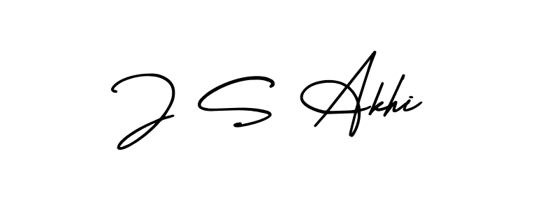 How to Draw J S Akhi signature style? AmerikaSignatureDemo-Regular is a latest design signature styles for name J S Akhi. J S Akhi signature style 3 images and pictures png