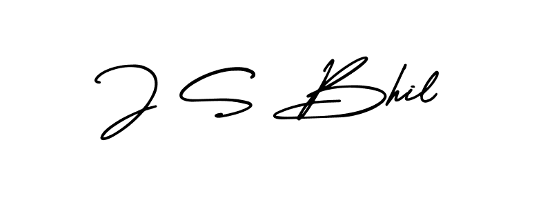You should practise on your own different ways (AmerikaSignatureDemo-Regular) to write your name (J S Bhil) in signature. don't let someone else do it for you. J S Bhil signature style 3 images and pictures png