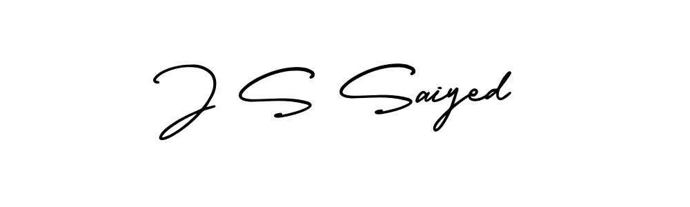 Also You can easily find your signature by using the search form. We will create J S Saiyed name handwritten signature images for you free of cost using AmerikaSignatureDemo-Regular sign style. J S Saiyed signature style 3 images and pictures png