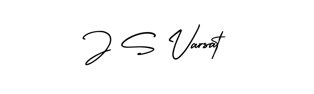 Also we have J S Varsat name is the best signature style. Create professional handwritten signature collection using AmerikaSignatureDemo-Regular autograph style. J S Varsat signature style 3 images and pictures png