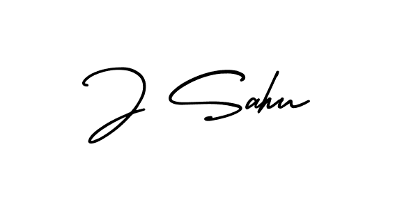 How to Draw J Sahu signature style? AmerikaSignatureDemo-Regular is a latest design signature styles for name J Sahu. J Sahu signature style 3 images and pictures png