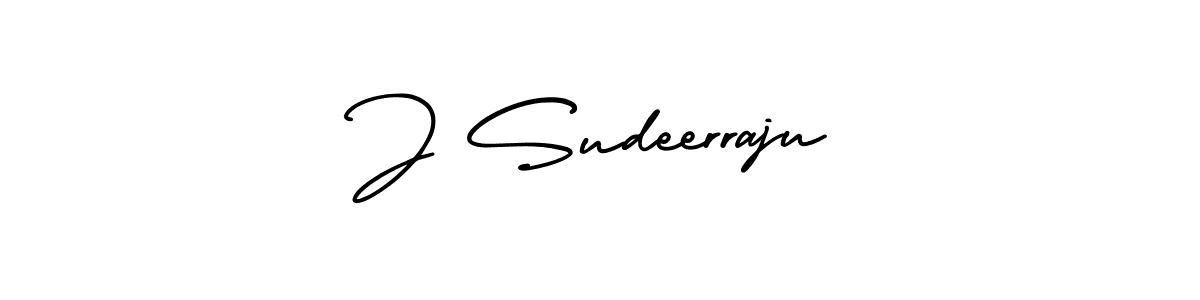 Make a beautiful signature design for name J Sudeerraju. Use this online signature maker to create a handwritten signature for free. J Sudeerraju signature style 3 images and pictures png