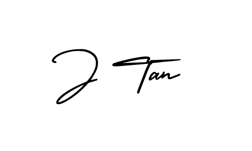 Create a beautiful signature design for name J Tan. With this signature (AmerikaSignatureDemo-Regular) fonts, you can make a handwritten signature for free. J Tan signature style 3 images and pictures png