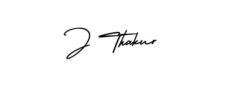 if you are searching for the best signature style for your name J Thakur. so please give up your signature search. here we have designed multiple signature styles  using AmerikaSignatureDemo-Regular. J Thakur signature style 3 images and pictures png