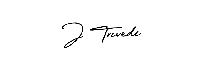 You should practise on your own different ways (AmerikaSignatureDemo-Regular) to write your name (J Trivedi) in signature. don't let someone else do it for you. J Trivedi signature style 3 images and pictures png